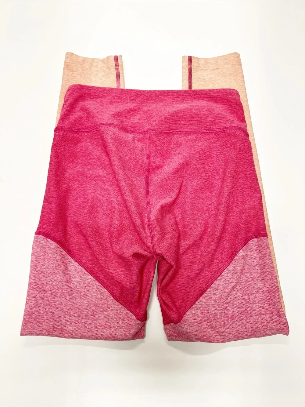 Outdoor Voices Womens Springs 7/8 Flamingo Rose Clay Color Block Leggings Size S